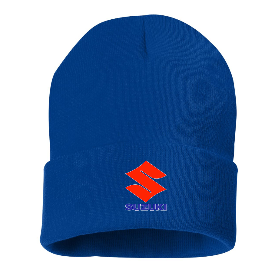 Suzuki Bike Motorcycle Beanie Hat