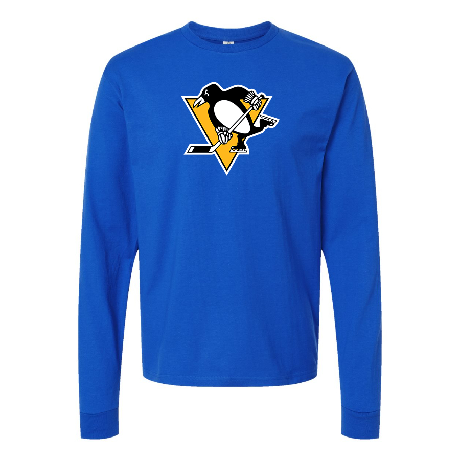 Men's NHL Pittsburgh Penguins Long sleeves T-Shirt