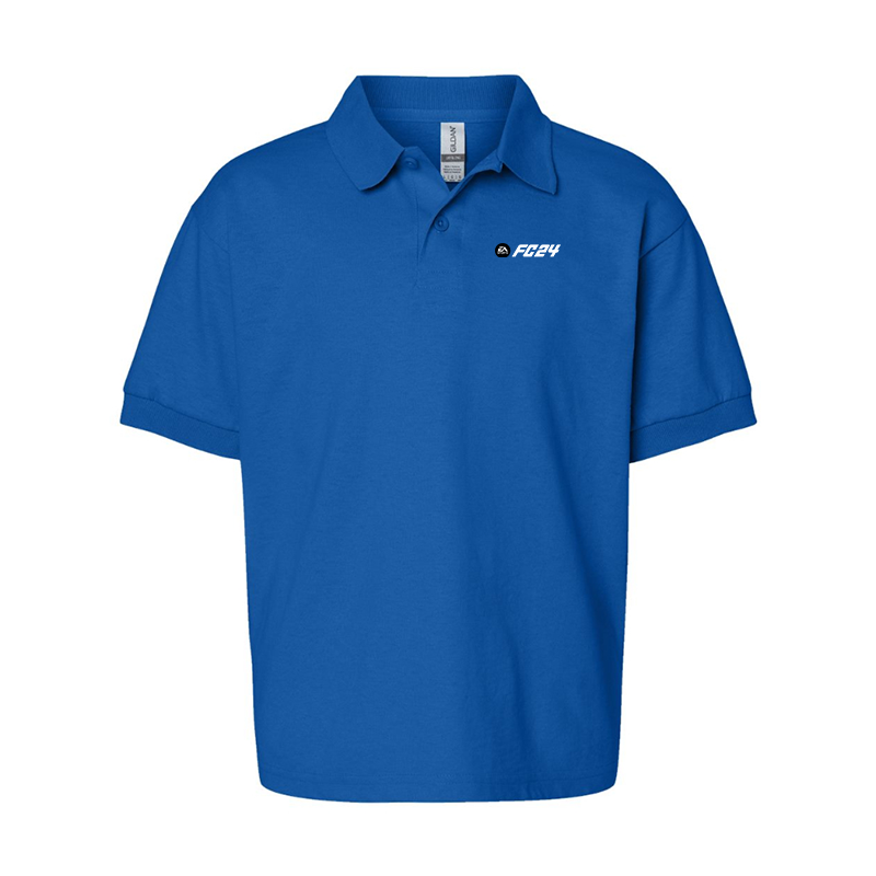 Youth's EA Sports FC 24 Gildan Dry Blend Jersey Polo