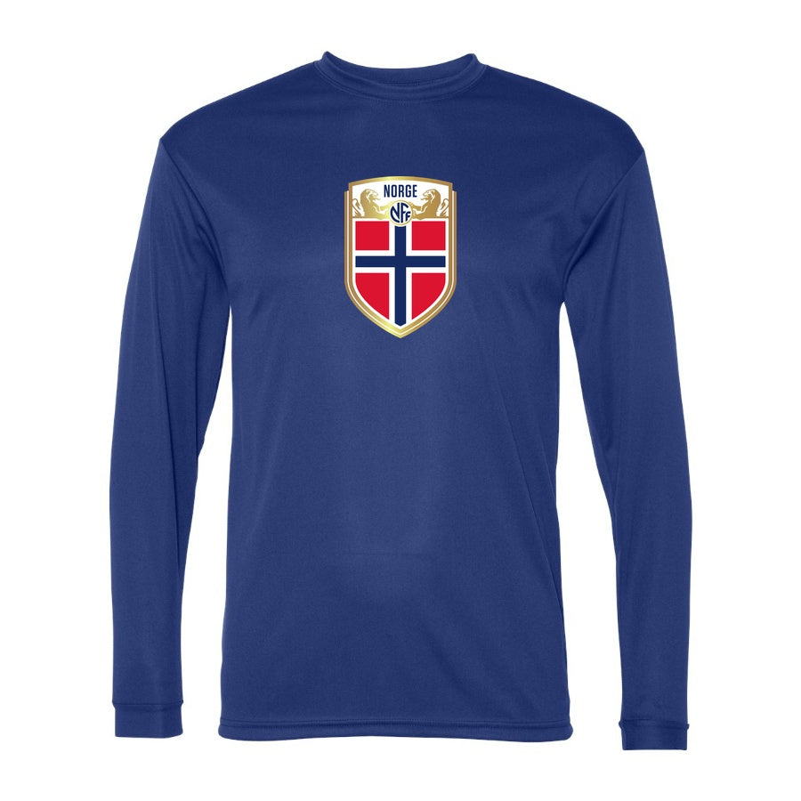 Men's Norway Polyester Long Sleeve T-Shirt
