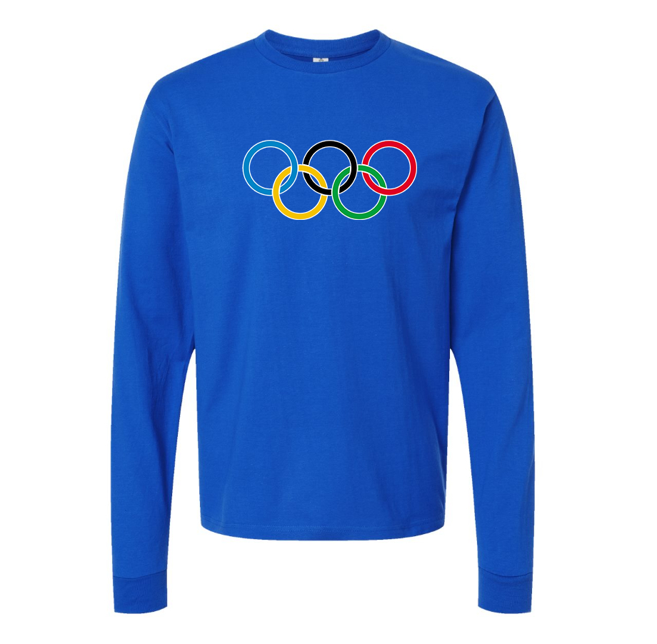 Men's Olympics Rings Long sleeves T-Shirt