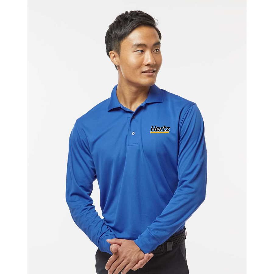 Men's Hertz Paragon Prescott Long Sleeve Polo