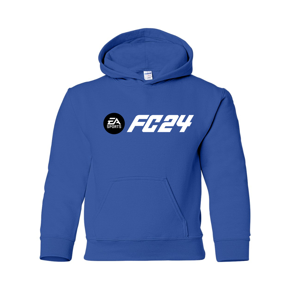 Youth's EA Sports FC 24  Gildan Heavy Blend Hooded Sweatshirt