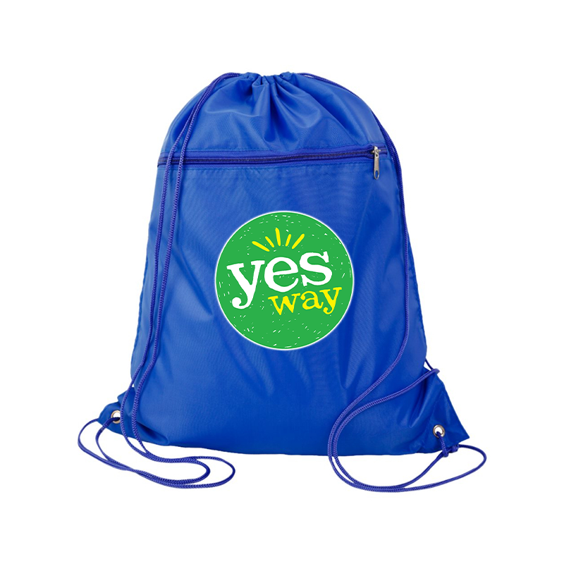 Yes Way  Q-Tees  Polyester Cinchpack