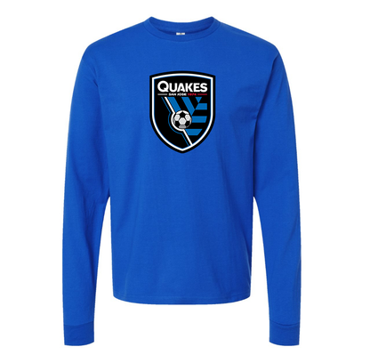 Men's San Joke Earthquakes  Long sleeves T-Shirt