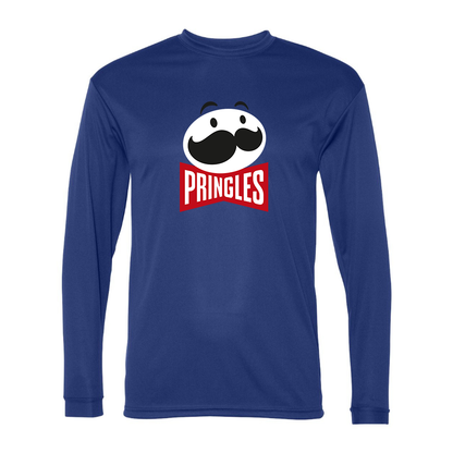 Men's Pringles  Polyester Long Sleeve T-Shirt