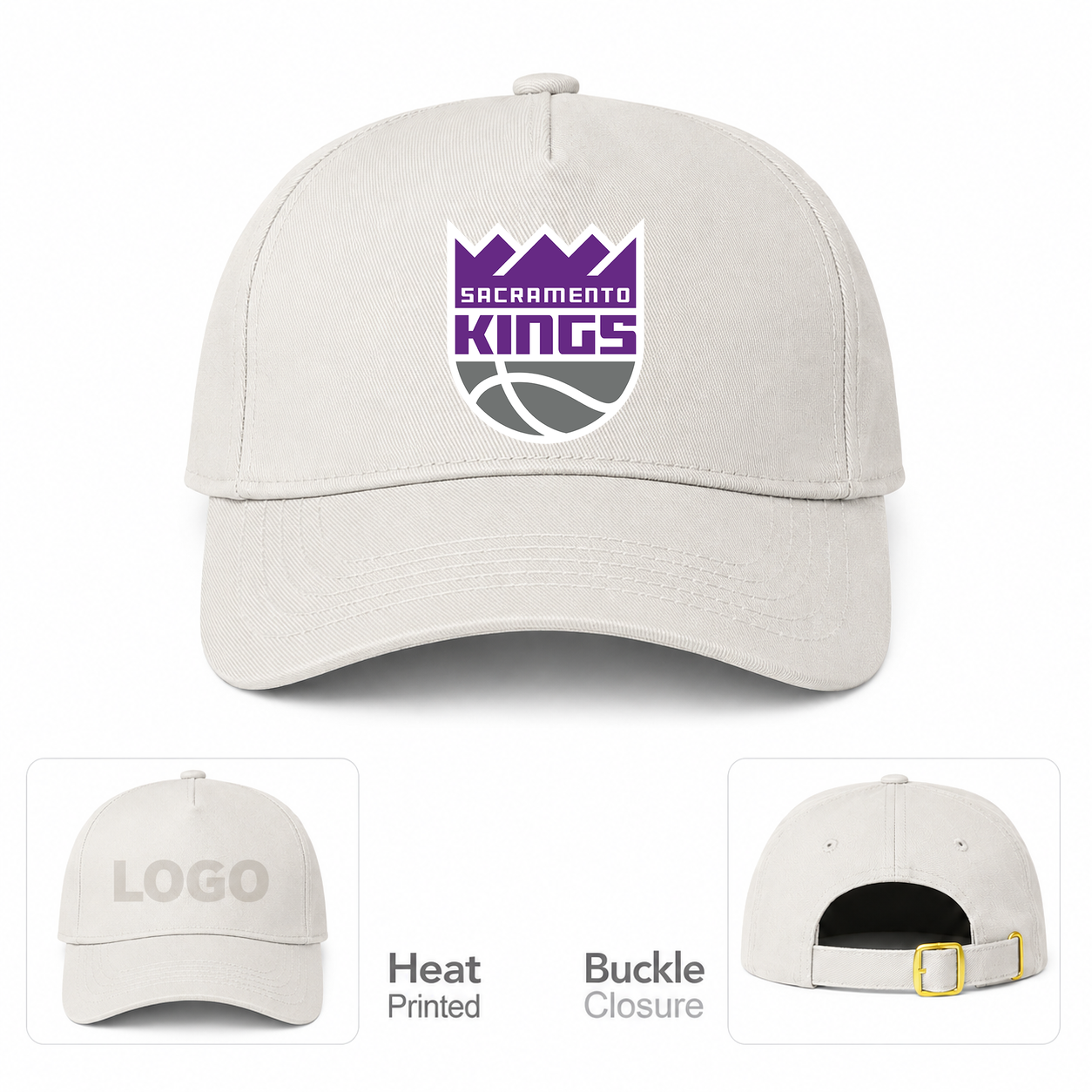 Sacramento Kings Dad Baseball Cap Hat
