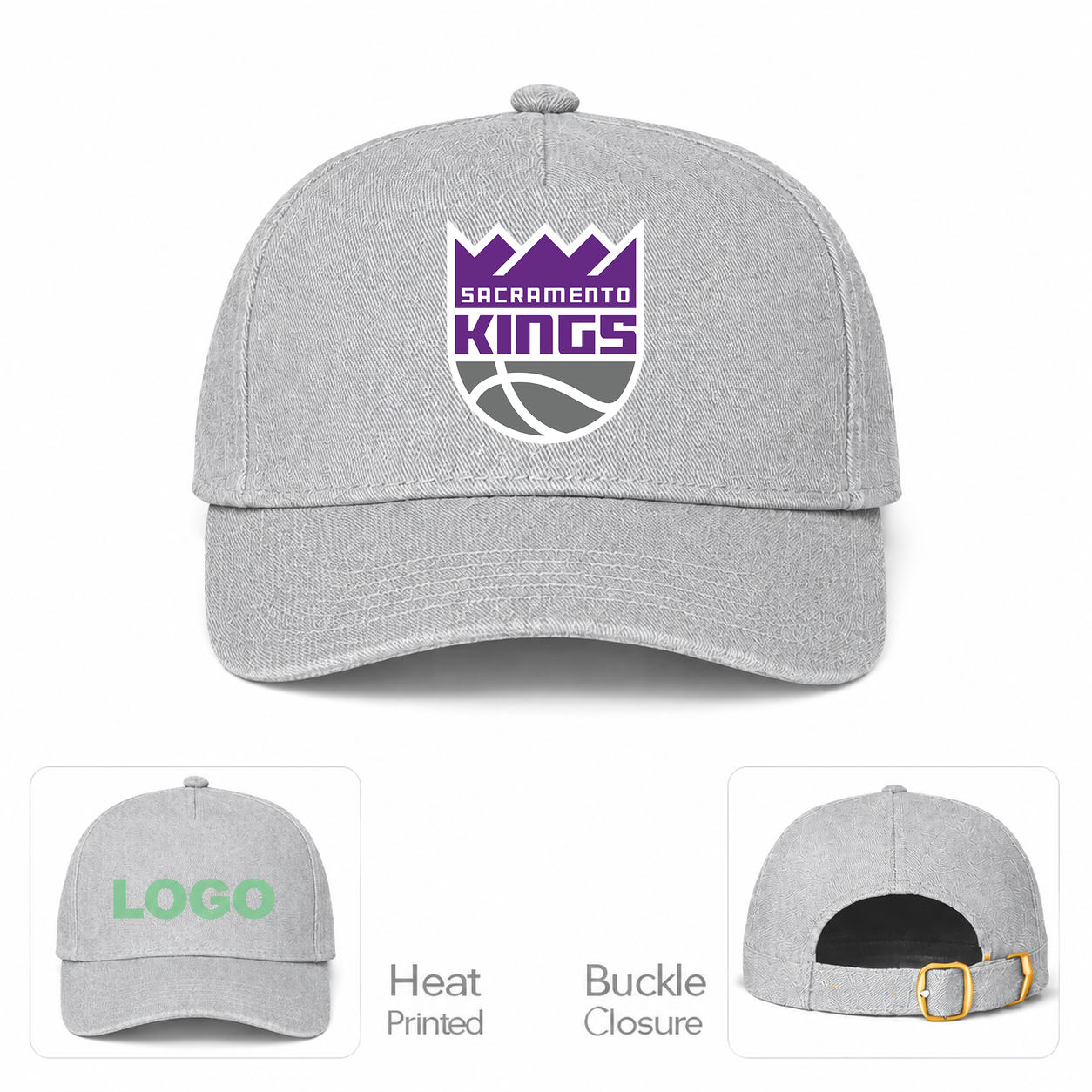 Sacramento Kings Dad Baseball Cap Hat