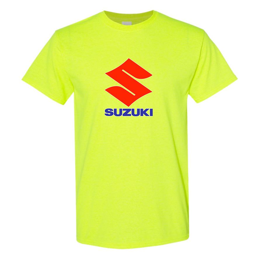 Men's Suzuki Bike Motorcycle Cotton T-Shirt