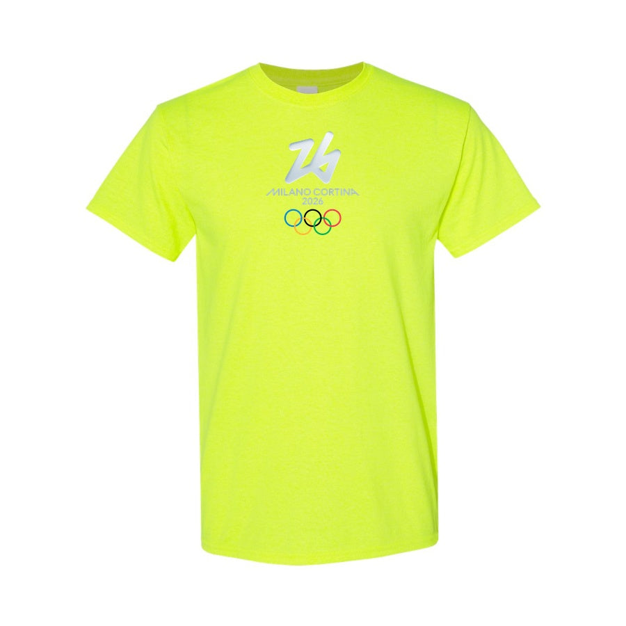 Men's Winter Olympics Milano Cortina 2026 Cotton T-shirt