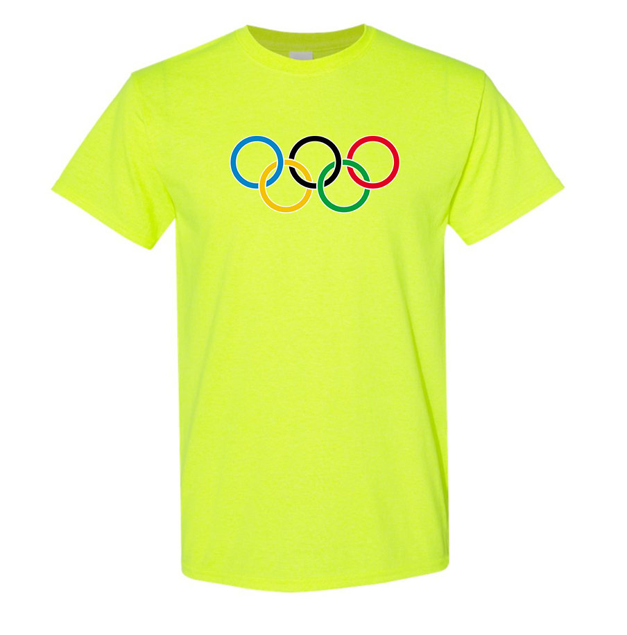 Men's Olympics Rings Cotton T-Shirt