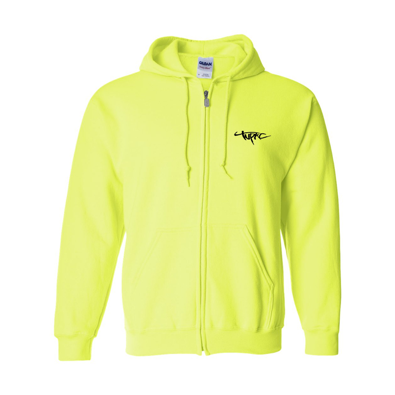 Men's Tupac Gildan Heavy Blend Full-Zip Hooded Sweatshirt