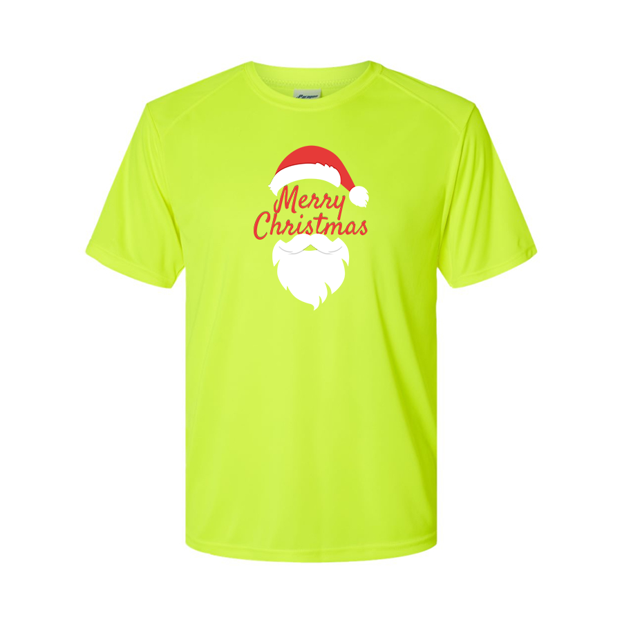 Men's Merry Christmas Santa Claus Performance T-Shirt