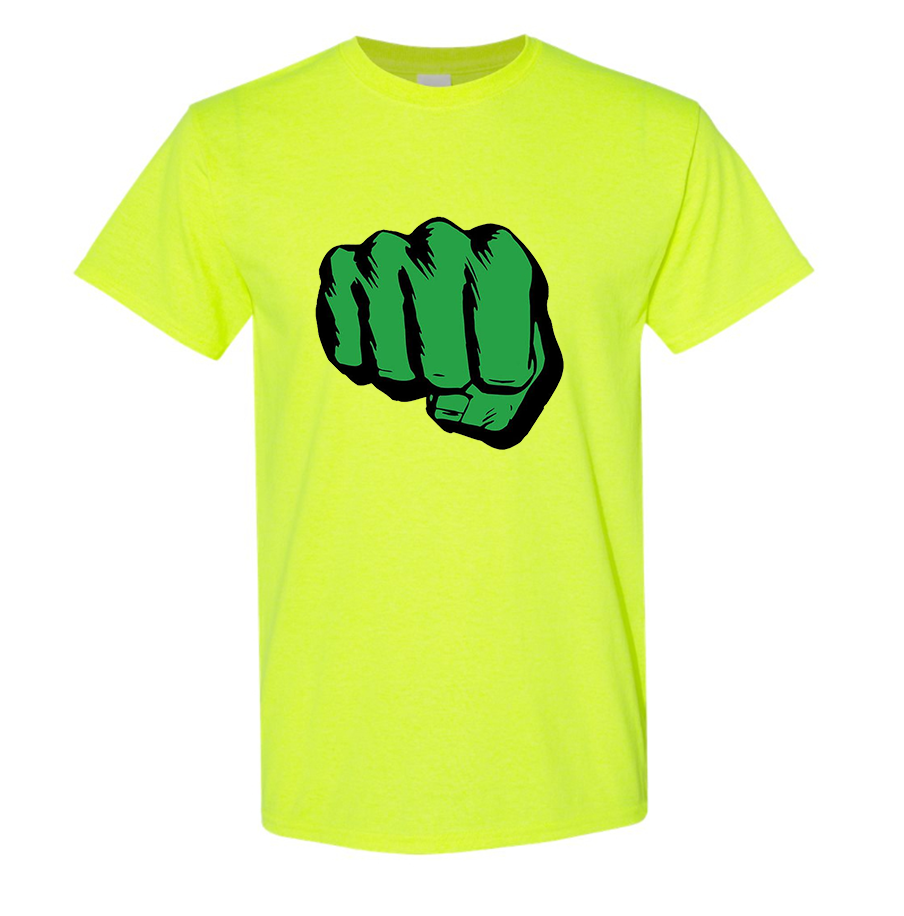 Men's Hulk Punch Cotton T-shirt