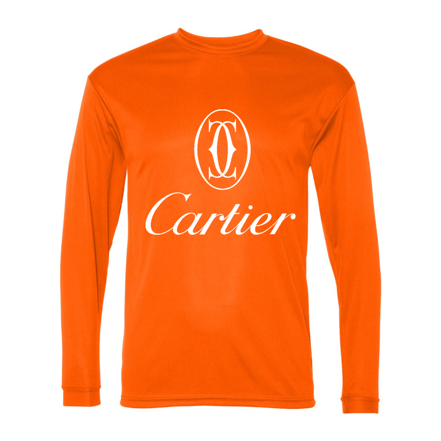 Men's Cartier Polyester Long Sleeve T-Shirt