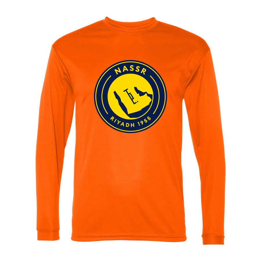 Men's Fifa Al-Nassr FC Polyester Long Sleeve T-Shirt