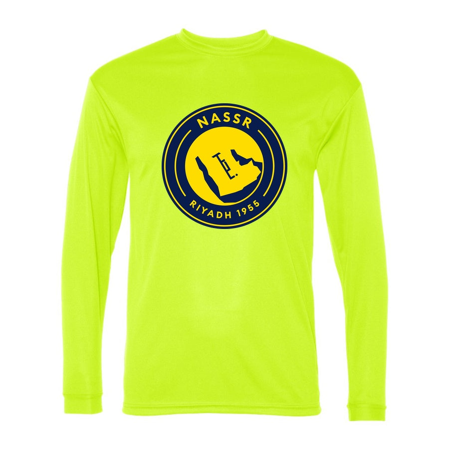 Men's Fifa Al-Nassr FC Polyester Long Sleeve T-Shirt