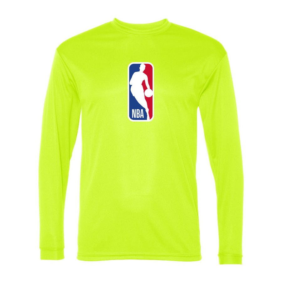 Men's NBA Polyester Long Sleeve T-Shirt