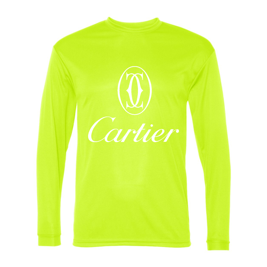 Men's Cartier Polyester Long Sleeve T-Shirt