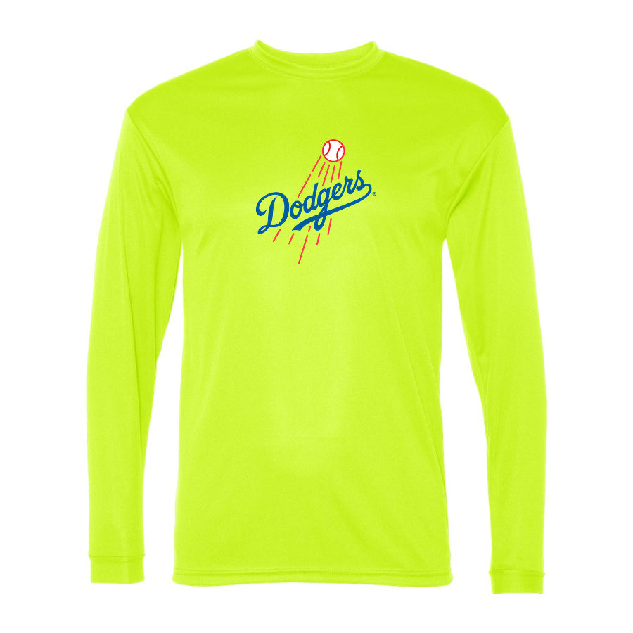 Men's Los Angeles Dodgers Polyester Long Sleeve T-Shirt