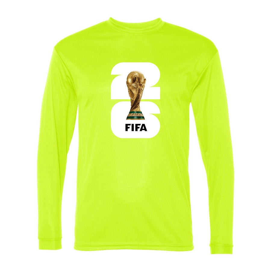 Men's Fifa World Cup 2026 Polyester Long Sleeve T-Shirt