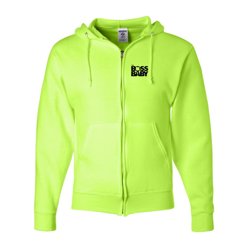 Men's Boss Baby JERZEES NuBlend Full Zip Hooded Sweatshirt