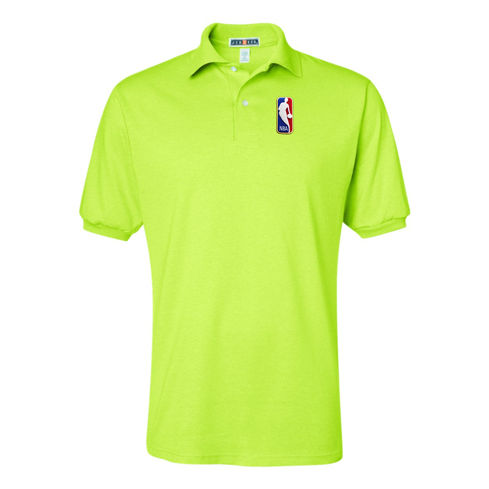 Men's NBA Embroidered JERZEES  SpotShield Polo