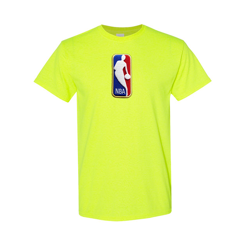 Men's NBA Embroidered Gildan Heavy Cotton T-Shirt