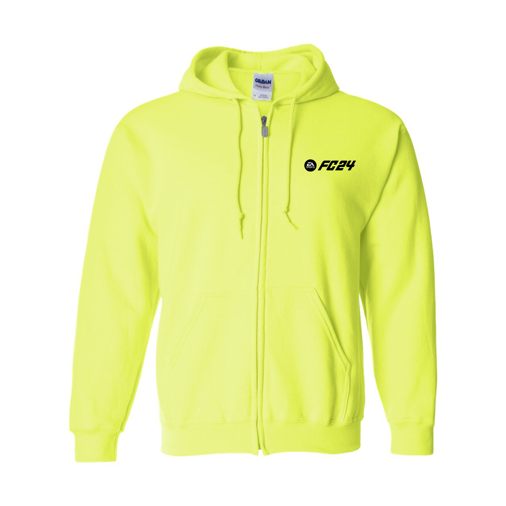 Men's EA Sports FC 24 Gildan Heavy Blend Full-Zip Hooded Sweatshirt