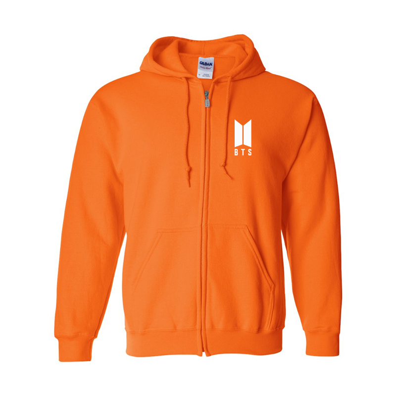 Men's BTS Gildan Heavy Blend Full-Zip Hooded Sweatshirt