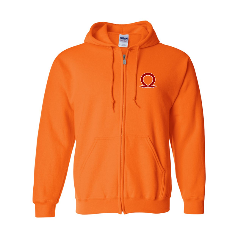 Men's God Of War Gildan Heavy Blend Full-Zip Hooded Sweatshirt