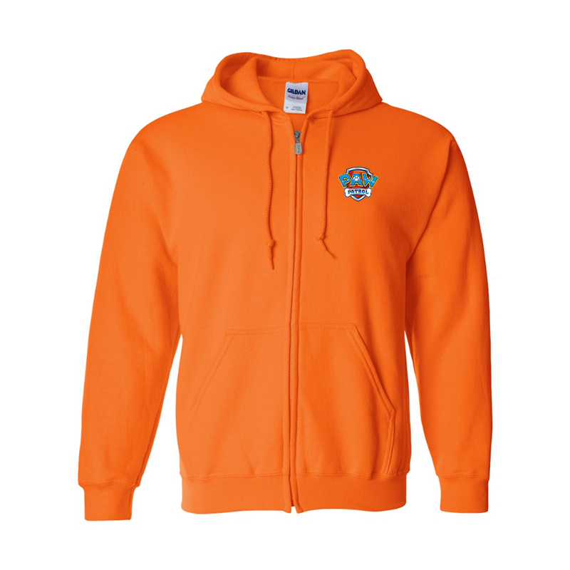 Men's Paw Patrol Gildan Heavy Blend Full-Zip Hooded Sweatshirt