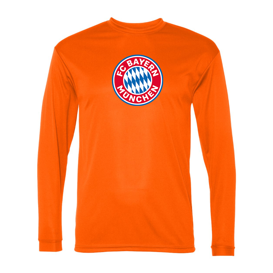 Men's FC Bayern Munich Polyester Long Sleeve T-Shirt