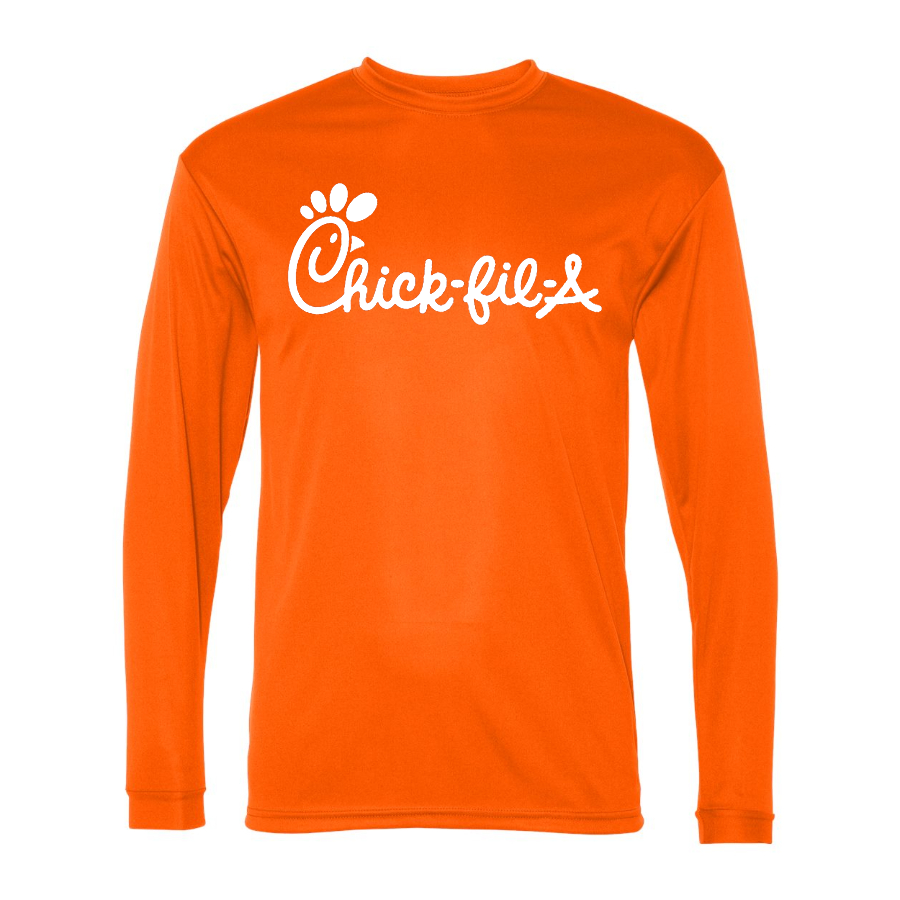 Men's Chick-fil-A  Polyester Long Sleeve T-Shirt