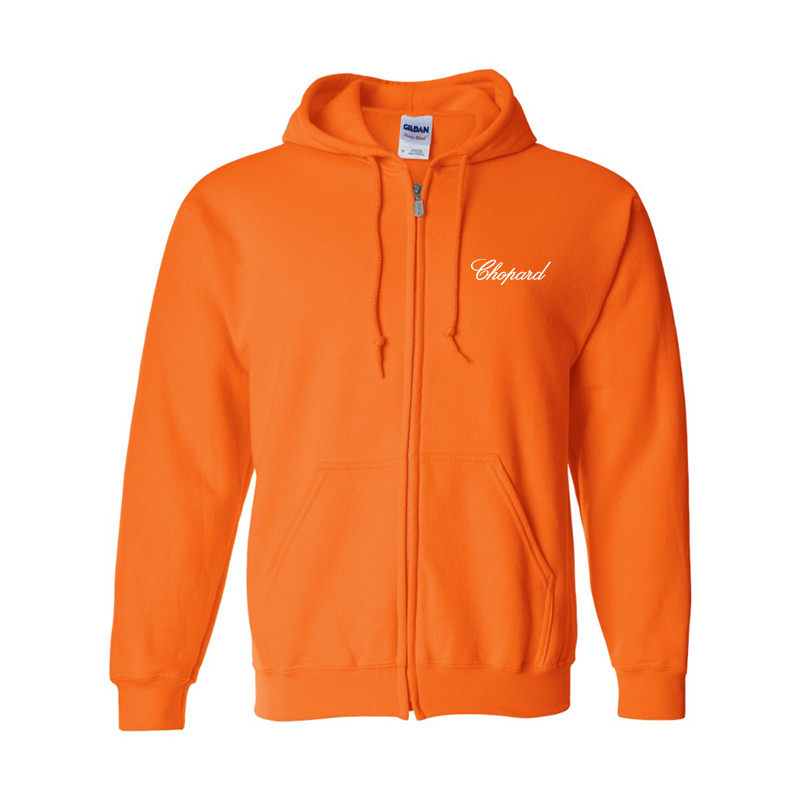 Men's Chopard  Gildan Heavy Blend Full-Zip Hooded Sweatshirt