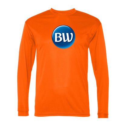 Men's Best Western  Polyester Long Sleeve T-Shirt