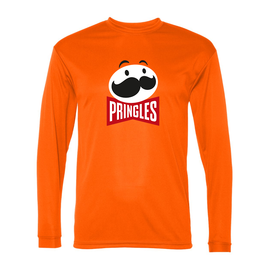 Men's Pringles  Polyester Long Sleeve T-Shirt