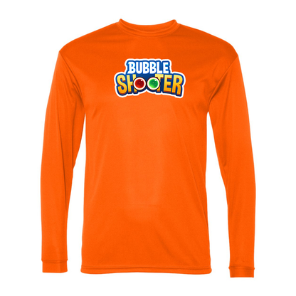 Men's Bubble Shooter Polyester Long Sleeve T-Shirt