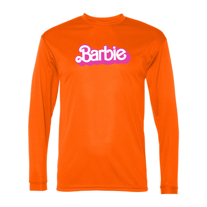 Men's Barbie Polyester Long Sleeve T-Shirt