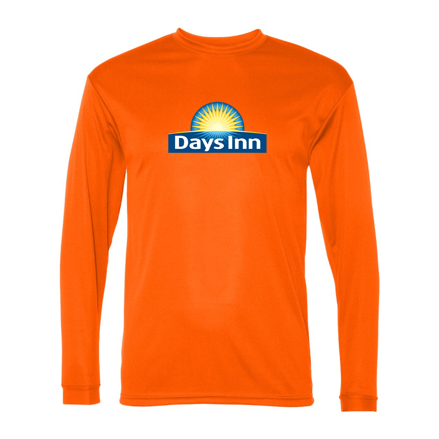 Men's Days Inn  Polyester Long Sleeve T-Shirt