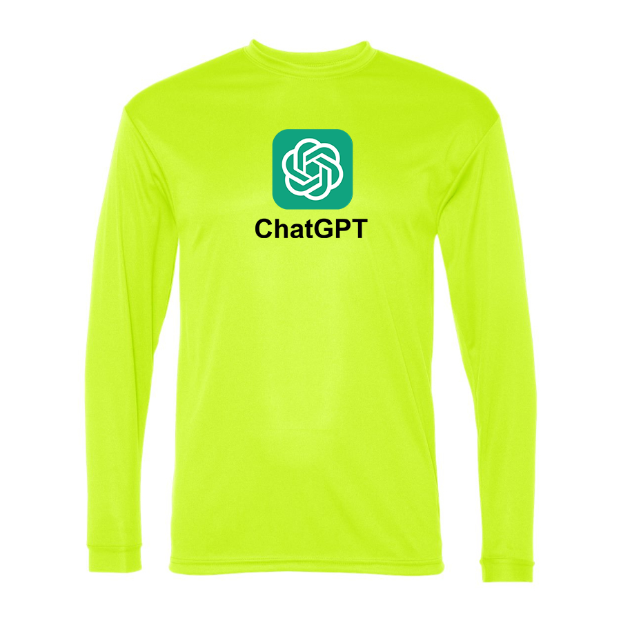 Men's ChatGPT Polyester Long Sleeve T-Shirt