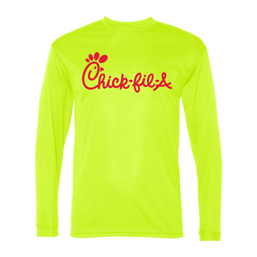 Men's Chick-fil-A  Polyester Long Sleeve T-Shirt