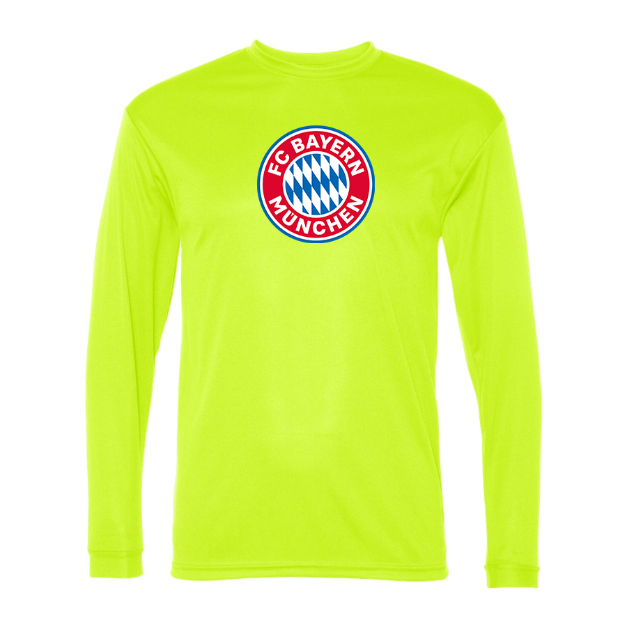 Men's FC Bayern Munich Polyester Long Sleeve T-Shirt