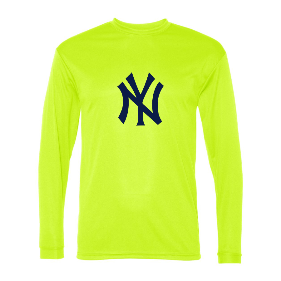 Men's New York NY Yankees Performance Long Sleeve T-Shirt
