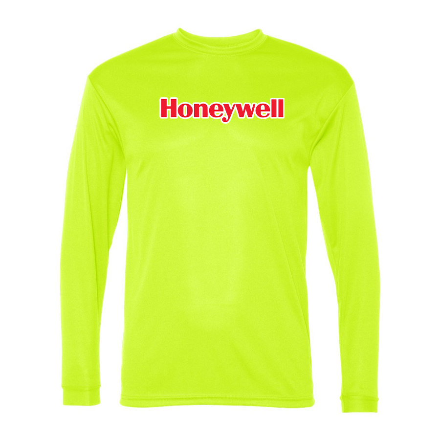 Men's Honeywell  Polyester Long Sleeve T-Shirt