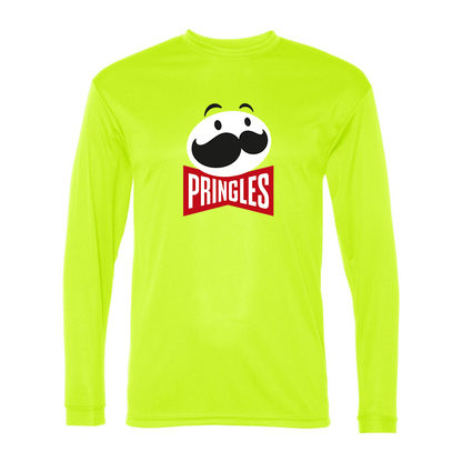 Men's Pringles  Polyester Long Sleeve T-Shirt