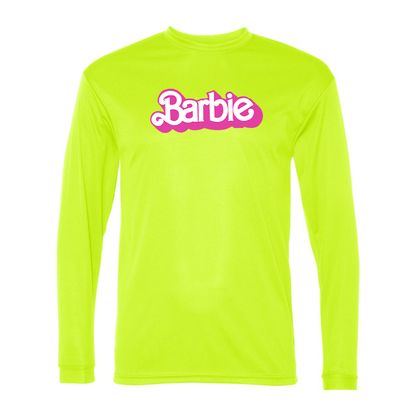 Men's Barbie Polyester Long Sleeve T-Shirt