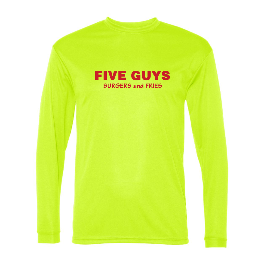 Five Guys  Sport Performance Long Sleeve T-Shirt