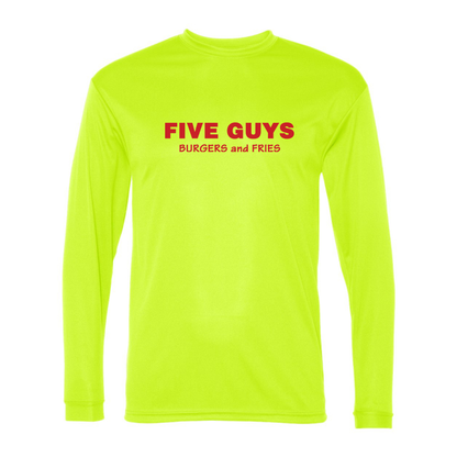 Five Guys  Sport Performance Long Sleeve T-Shirt