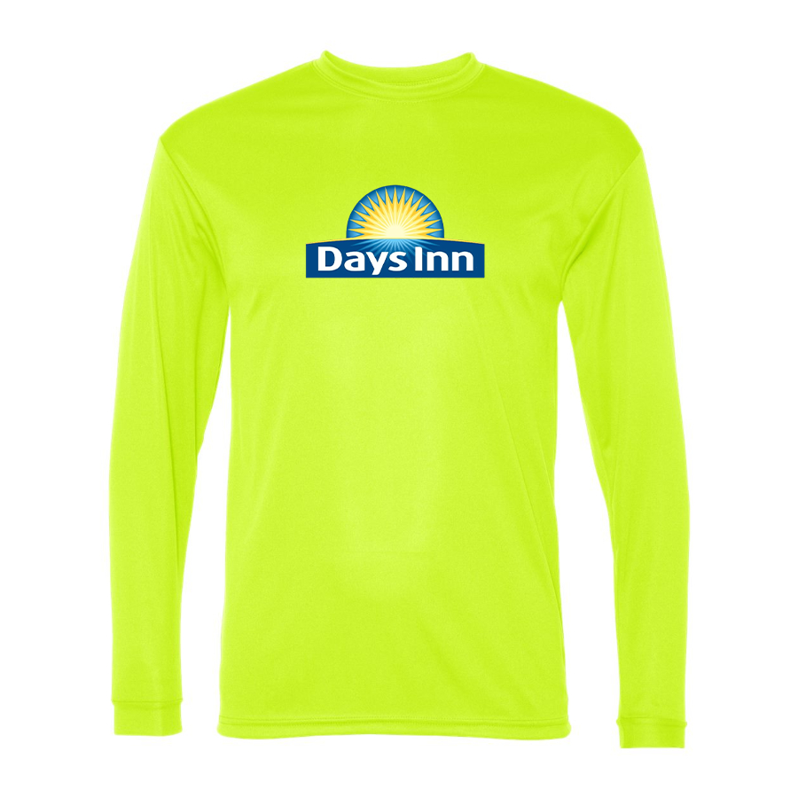 Men's Days Inn  Polyester Long Sleeve T-Shirt